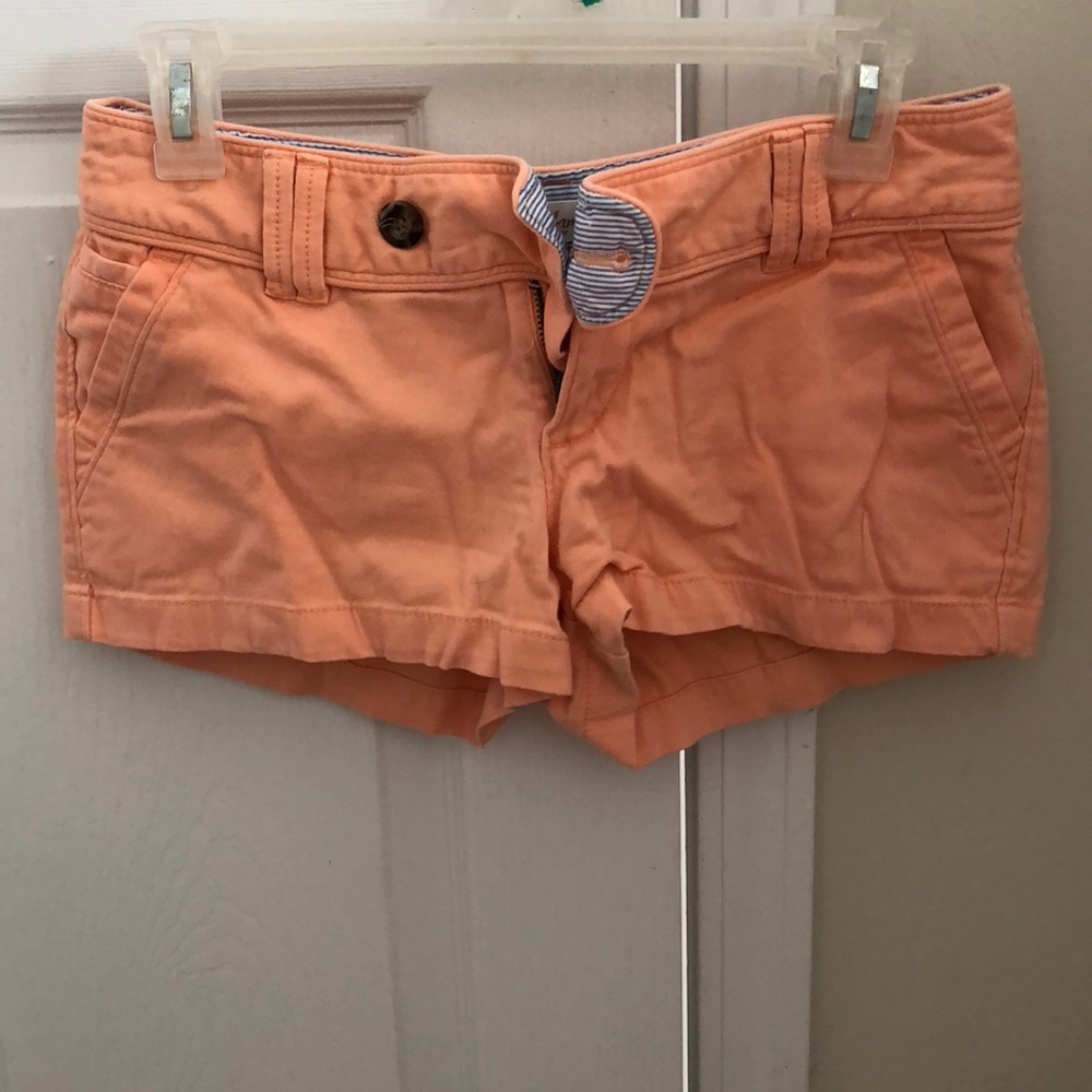 Pink Red Camel shorts (belks brand) size 5